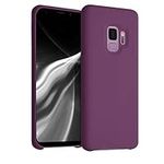 kwmobile Case Compatible with Samsung Galaxy S9 Case - TPU Silicone Phone Cover with Soft Finish - Magenta Purple