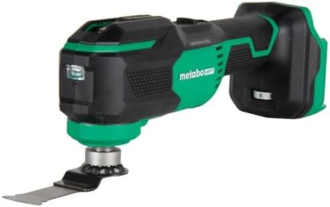 Metabo HPT 18V MultiVolt Cordless Oscillating Multi-Tool, Low Vibration Design, Universal Design, 6 Speed Settings, User Vibration Protection, Starlock, Tool Body Only, CV18DAQ4