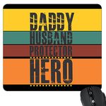 Yaya Cafe Daddy Husband Protector Hero Printed Mouse Pad for Dad