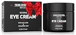 Viking Revolution - Mens Eye Cream - Natural Eye Cream for Men With Hyaluronic Acid - Anti Aging, Dark Circle, Moisturizer Wrinkle Cream - Helps Reduce Puffiness, Eye Bags - Shea Butter - 15 ml