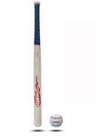 Liffo® Baseball Bat Wooden Baseball bat Heavy Duty for Self Defence with Baseball (One-Basebat-One-Baseball)