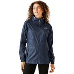 Regatta Womens Pack-It III Waterproof Packaway Jacket - Navy - 22