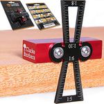 Clarke Brothers Dovetail Marking Jig Dovetail Marker Guide Featuring 1:5 1:6 1:8 and 1:10 Slopes