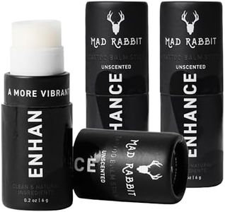 Mad Rabbit Enhance Tattoo Balm Stick-Tattoo Aftercare Brightener & Moisturizer, Clean, Color Enhancement, Fragrance-Free -3 pack