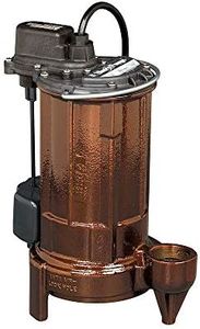 Liberty Pumps 287 1/2-Horse Power 1-1/2-Inch Discharge 280-Series Automatic Submersible Sump Pump with VMF Switch, Gray