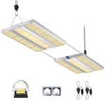 VIPARSPECTRA Newest XS3000 Pro LED Grow Light with New-gen Lens, Dimming Daisy Chain Full Spectrum Grow Lights for Indoor Plants Veg Bloom Growing Lamps for 4X 2 Grow Tent, 300 Watt