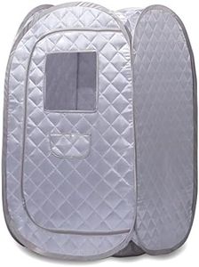 Portable Sauna Tent, Foldable One Person Full Body Spa for Weight Loss Detox Therapy Without Steamer - Grey