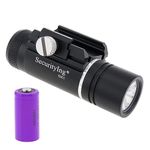 Rail Mounted Tactical Flashlight