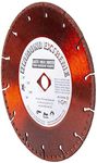 All-Purpose 7-Inch (7") High Performance Metal Cutting Diamond Blade, Wet or Dry with Cooling Holes for Steel, Rebar, Sheet Metal, Pipe, Angle Iron, and Plastics (7-Inch)