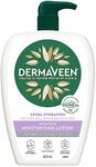 DermaVeen Extra Hydration Intensive Moisturising Lotion for Extra Dry, Itchy & Sensitive Skin 500mL with Colloidal Oatmeal | Dermatologically tested, deeply nourishes, non-greasy, locks in moisture