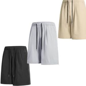 3 Pack Gym Shorts Men,Workout Shorts Men Elastic Waistband Quick Dry Athletic Running Short Pants Lightweight Breathable with Pockets,Gym,Sports,Exercise,Tennis,Casual Activewear,Yoga,Hiking,Beachwear