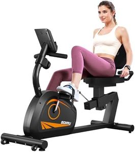 GOIMU Folding Exercise Bike, 4 in 1 Stationary Bike for Home Workout with 16-Level Adjustable Resistance, Indoor Cycling Bike with 330LB Capacity, Magnetic Workout Bike with Comfortable Seat Cushion