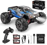 Hosim High Speed 36km/h 4WD 2.4Ghz Remote Control Truck 9130, 1:16 Scale Radio Conrtolled Off-Road RC Car Electronic Monster Truck R/C RTR Hobby Cross-Country Car Buggy (Blue)