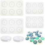 Woohome Beads Resin Moulds Set, 2 P