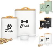 Dog Treat Container 2PCS, Dog Food 