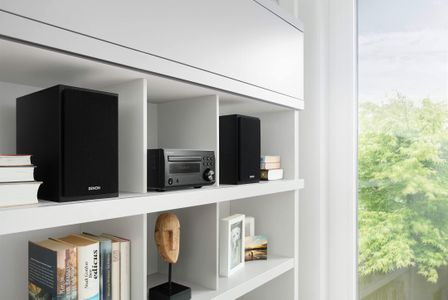 Denon D-M41DAB HiFi System – Black Compact Stereo