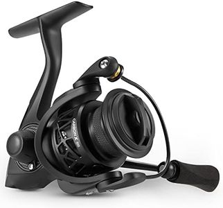 Piscifun Carbon X Spinning Reels, Carbon Frame and Rotor, Ultralight 5.1oz Spinning Fishing Reel, 5.2:1 Low Speed Gear Ratio, 10+1 Shieled BB Smooth Powerful Fishing Spinning Reel 500 Series