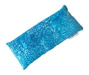 Handmade Yoga Eye Pillow filled with Organic Lavender and Flaxseed