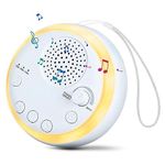 White Noise Machine - Portable White Noise Machine for Babies - Portable Sound Machine for Travelling - Sound Machine with Light for Baby Naps - Portable White Noise Machine Baby with Night Light