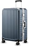 LUGGEX Zipperless Luggage with Spin