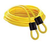 Champion Sports DD Series Double Dutch Licorice Jump Ropes - Yellow, 12-Feet (Set)