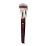 BK BEAUTY BRUSHES - 101 CONTOURED FOUNDATION BRUSH - Contoured Foundation Brush - Foundation Makeup Brushes - Face Brush For Liquid Or Cream Foundations