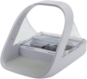 SureFeed Microchip Pet Feeder – Automatic Food Dispenser, White