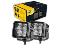 HELLA 1FA 358 176-811 LED-Spotlight - Black Magic Cube Kit 3.2" - 12/24V - mounting - Short distance lighting - Cable: 500mm - Plug: DEUTSCH plug - Kit - Quantity: 2