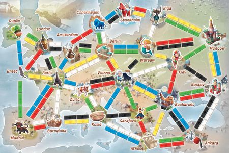 Ticket To Ride First Journey Europe Board Game – Family Edition