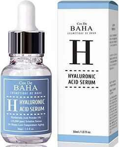 (30ml) - Vegan 100 Hyaluronic Acid Serum for Face by CosDeBAHA, Anti Ageing Moisturiser, Natural Collagen Plumping Booster, Anti Wrinkle Formula Drop of Youth, Increase Skin Hydration, Korean Skin Care, 30ml