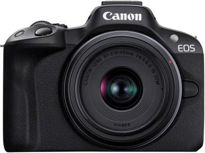 Canon EOS R50 Mirrorless Camera with 18-45mm Lens