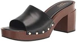 Franco Sarto Women's Capriclog3 Slide Sandal, Black, 6