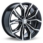 RTX Black Widow Black Machined Wheel 18" x 8" 5/114.3 42 73.10 (Qty 1)