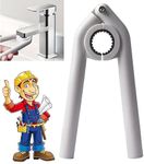 Bindex Anti-Slip Plumbing Repair Wrench Tool,Faucet Wrench,Basin Wrench,Universal Tap Faucet Opener & Spanner for Kitchen and Bathroom,Faucet Installation and Removal Tool for Plumbing Repair (1)