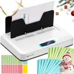 Mxmoonant Thermal Binding Machine Kit, No Preheat Time, Digital Display, 3 Levels Binding Time, Electric Binder 500 Sheets, Come with 20pcs Binding Covers & 40pcs Stickers 110V