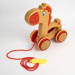 Ratna's Harry The Horse | to Walk & Play Pull Along Toy for Infant