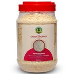 Buddha Spice Inc. Dehydrated White Onion- Premium Quality - 800g (28 Oz)