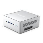 MINISFORUM Venus Series NAB9 Mini PC, 12th Gen Core i9-12900HK(14C/20T) Small Computer 32GB RAM 1TB SSD, 2X HDMI+2X USB-C 4K@60Hz Output, 2X 2.5G RJ45 Port, 4X USB3.2 Desktop Mini Computer
