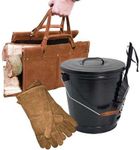 Panacea Ash Bucket, Log Tote, and Gloves Kit