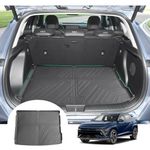 GAFAT Compatible with Hyundai Kona SX2 Hybrid/EV Electric 2024 2025 Boot Mat, Easy to Fold, New Kona II 2024 Car Mat TPE All Weather Boot Liner, Original 3D Scan High Edge, Kona 2024 Accessories