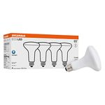 Sylvania ECO LED Light Bulb, BR30, 65W=10W, 7 Year, 650 Lumens, Frosted, Dimmable, Daylight - 4 Pack (40871)