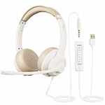 EAGLEND USB Headset with Mic for PC