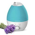 AENNON Air Humidifier For Bedroom - Oil Diffusers For Home - Baby & Pets Humidifier - Auto Shut Off & Night Mode - 20+ Hours Of Use - 2.8L - Cool Mist Humidifiers