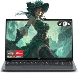ACEMAGIC Ordenador portátil Ryzen 7 5700U(8 C/16T,4.3 GHz) Gaming Laptop Portátil 15.6 Pulgadas 16GB RAM DDR4,512GB M.2 SSD Extensiones 4TB,WiFi 6, Tipo C,3*USB3.2,BT5.2