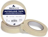 60 Yd. Roll of Autoclave Tape – Indicates Sterilization for Dental Tools, Surgical Instruments & Tattoo Accessories – Heat Tape for Chemical, Dry Heat & Autoclave Sterilizers