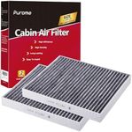 Puroma Cabin Air Filter with Activated Carbon, Replacement for 6091C, CP966, CF11966, Buick Enclave, LaCrosse, Cadillac ATS, CTS, Chevrolet Camaro, Cruze, Impala, Malibu, Silverado, GMC Sierra, Yukon