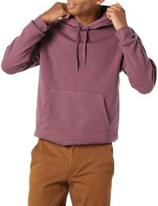 Amazon Essentials Men's Hooded Fleece Sweatshirt (Available in Big & Tall), Purple, Medium