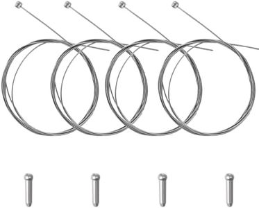 ZELHYEUU 4 Pcs Câble de Frein Vélo, Câble de Frein de Vélo de Montagne Kit, Devant et Derrière Câble de Frein Vélo, Cable de Frein Velo Universel