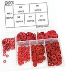 .5 M3 M5 M6 500pcs Insulation Washers Fiber Paper Washers