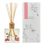 Rosy Rings Botanical Reed Diffuser, Apricot and Rose by Rosy Rings